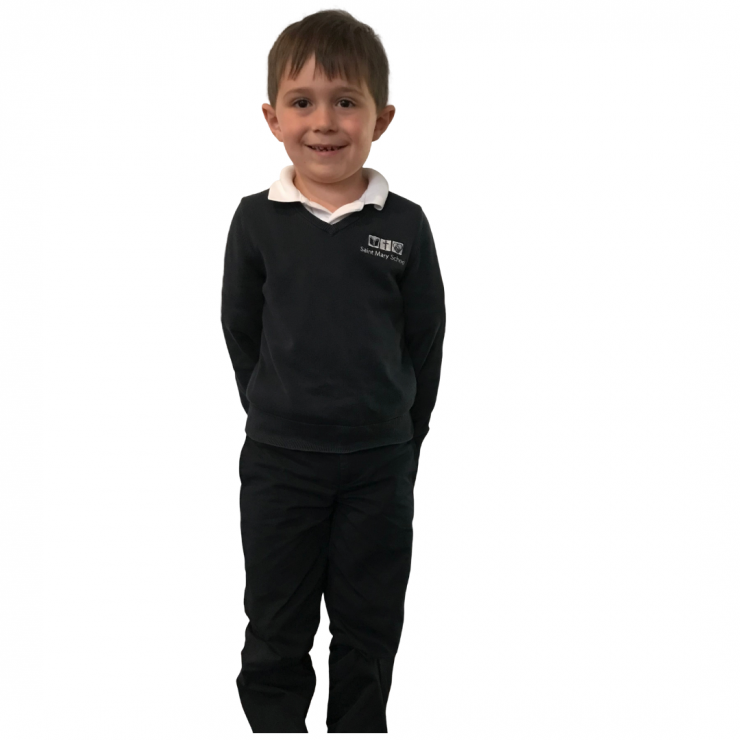 Kindergarten Boy in Winter/Full Dress Uniform